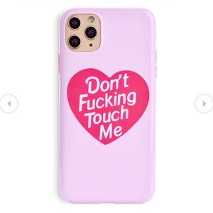 Velvet Caviar “Don’t Fucking Touch Me” case